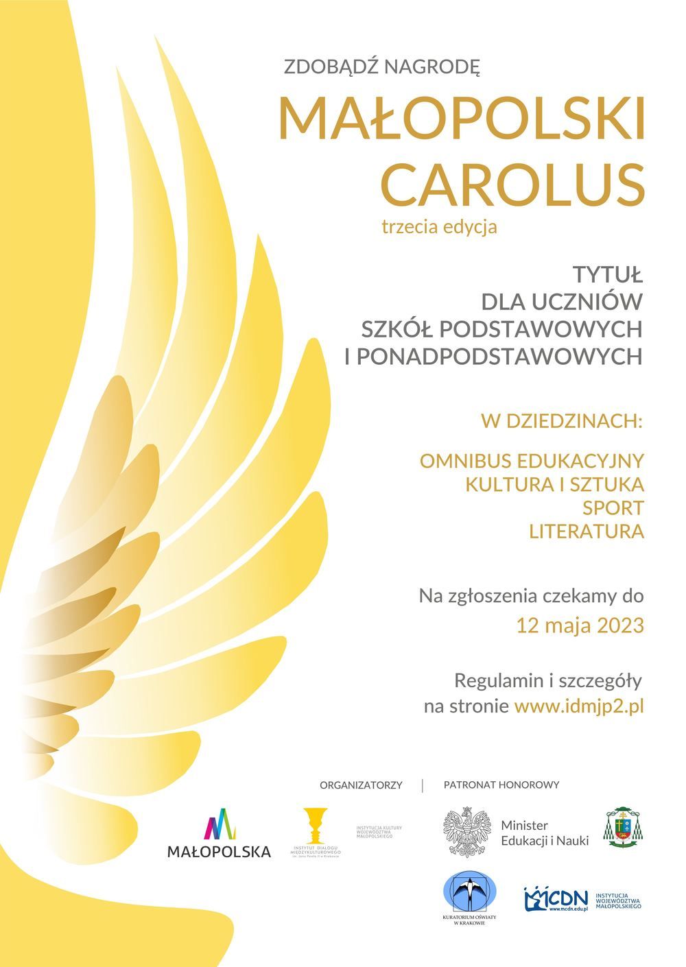 plakat Małopolski Carolus