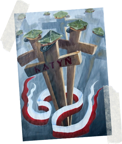 logo programu Katyń ocalić od zapomnienia
