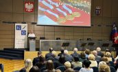 Pani Elżbieta Cichocka z Sekcji Oświaty Regionu Małopolskiego NSZZ „Solidarność”.