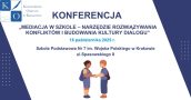Plakat informacyjny Mediacja w szkole