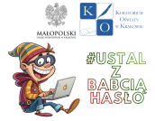 Grafika informacyjna kampami Ustal z Babcią Hasło