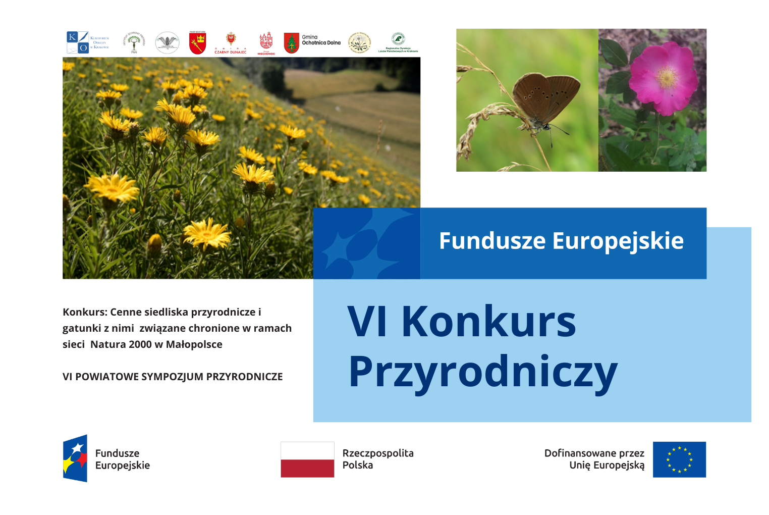 VI Konkurs Przyrodniczy „Cenne siedliska przyrodnicze i gatunki z nimi związane chronione w ramach sieci Natura 2000 w Małopolsce”