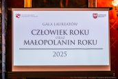 Gala Człowiek Roku i Małopolanin Roku 2025