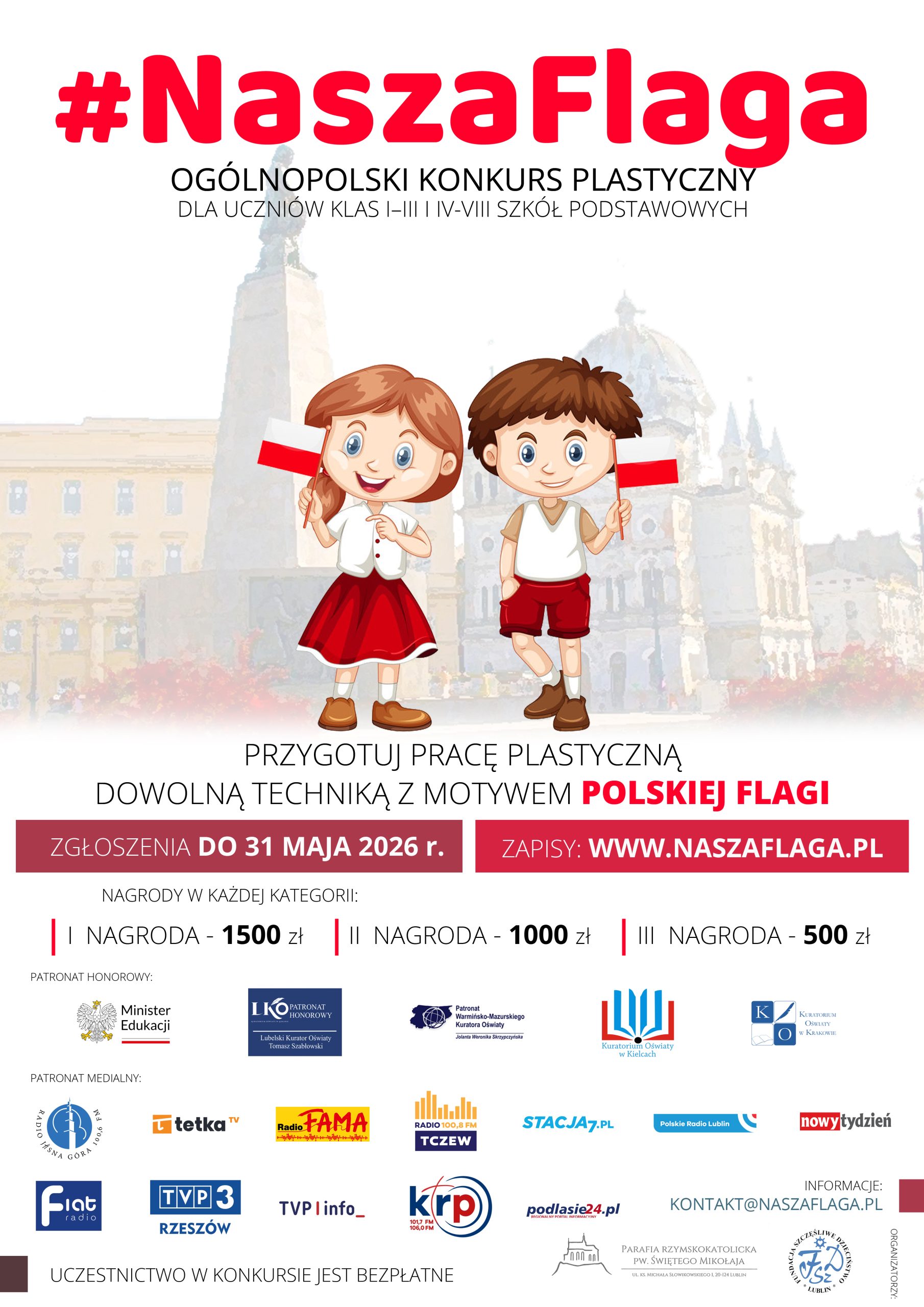 plakat Konkursu NaszaFlaga 2026