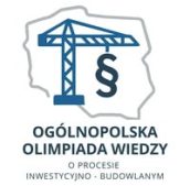 Logo Ogólnopolskiej Olimpiady Wiedzy o Procesie Inwestycyjno-Budowlanym