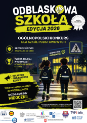 plakat Odblaskowa Szkoła 2026