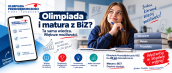 Baner informacyjny Olimpiady Przedsiębiorczości